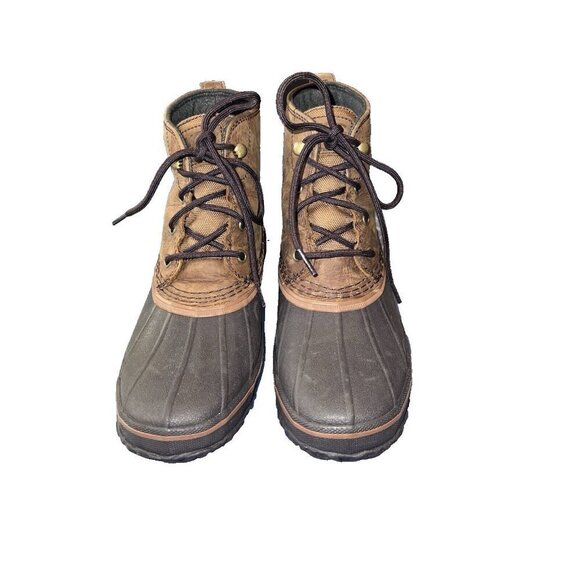 UGG Waterproof Zetik Leather Duck Boots Men’s Brown Tan Tops 1017304 Sz 9 main image 13